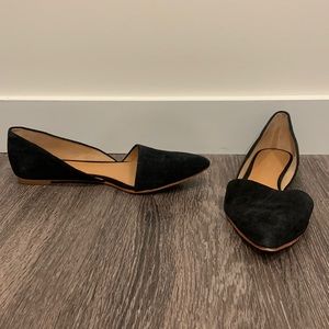 JCrew Suede Pointed Flats
